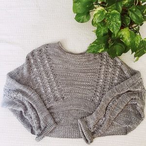 BDG | Gray Crop Sweater